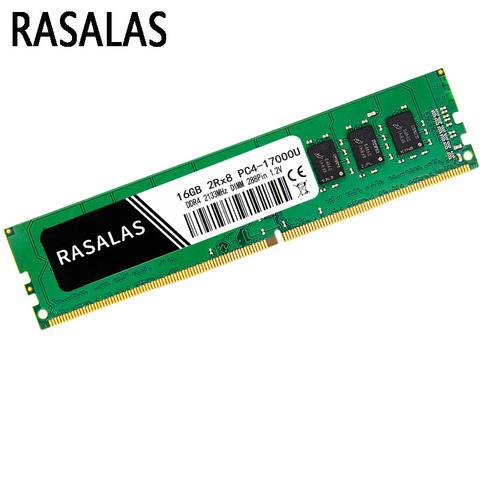 Оперативная память Rasalas DDR3 DDR4 2 ГБ 4 ГБ 8 ГБ 16 ГБ, Память ОЗУ 1066 1333 1600 2133 2400 2666 МГц 240Pin 288Pin, память для настольного компьютера ► Фото 1/6