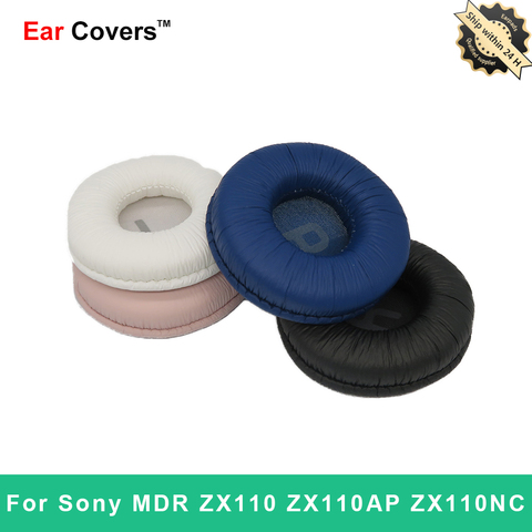 Амбушюры для наушников Sony MDR ZX110 ZX110AP ZX110NC, сменные амбушюры для наушников из искусственной кожи ► Фото 1/6