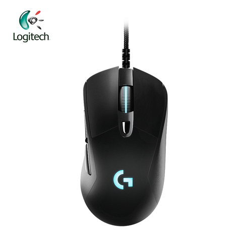 Игровая мышь Logitech G403 Hero, проводная игровая мышь RGB для мыши, геймер, поддержка рабочего стола/ноутбука, поддержка Windows 10/8/7 ► Фото 1/6