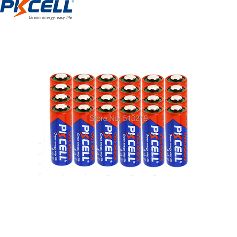 24 шт., щелочные батареи PKCELL 8F10R K23A L1028 23a A23 V23GA MN21 23A 12 В, первичные и сухие батареи для лампы ► Фото 1/6