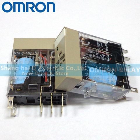 Реле OMRON Φ (S) 24VDC DC24V G2R-2-SND(S) 220VAC 24VDC G2R-2-SN совершенно новое и оригинальное реле ► Фото 1/6