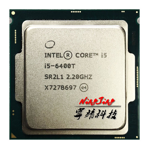 Процессор Intel Core 6400 i5 1151 T 2,2 ГГц, четырехъядерный процессор с четырехъядерным процессором 6M 35W LGA ► Фото 1/1