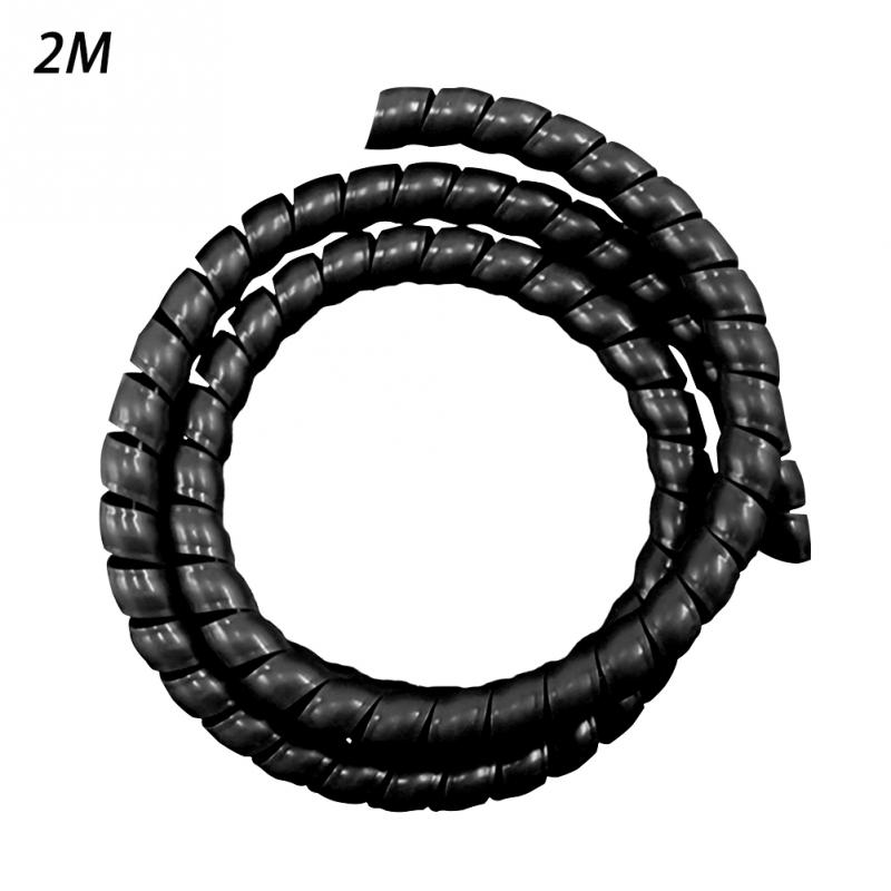Защита спирального кабеля 8 мм, защита от сматывания, защита трубки, спиральная обмотка кабеля, защитная крышка провода, сматыватель труб #7 ► Фото 1/6