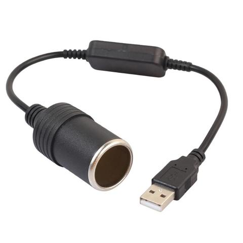 5V 2A USB в 12V 8W автомобильный прикуриватель гнездо адаптер USB папа в прикуриватель Женский конвертер авто аксессуары ► Фото 1/6