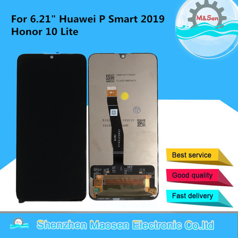 Оригинальный M & Sen для Huawei P Smart 2022, Honor 10 Lite, ЖК-дисплей с дигитайзером сенсорной панели и инструментами, с диагональю 6,21 дюйма, для Honor 10 Lite, с ЖК... ► Фото 1/6