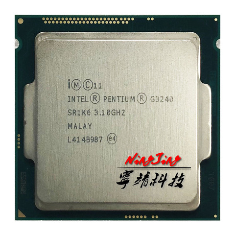 Двухъядерный процессор Intel Pentium G3240 3,1 ГГц, 3 м 53 Вт LGA 1150 ► Фото 1/1