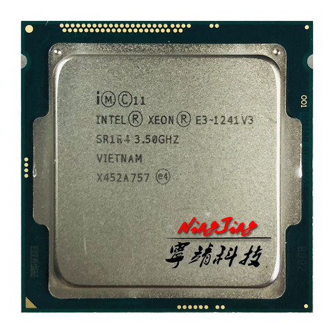 Процессор Intel Xeon Φ v3 E3 1241v3 E3 1241 v3 3,5 ГГц четырехъядерный восьмипоточный ЦПУ процессор 80 Вт LGA 1150 ► Фото 1/1