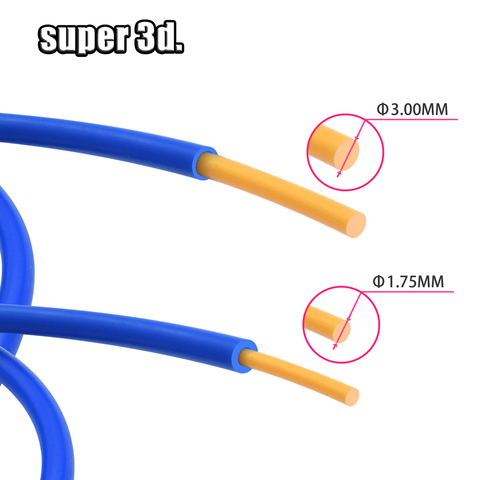 Тефлоновая трубка ТПЭ TL-фидер, hotend RepRap Rostock Bowden Extruder 1,75/3,0 мм Филамент id1.9mmod4 мм Capricornus Tube ► Фото 1/5