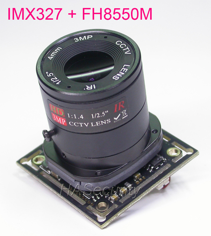 Флэш-датчик Sony STARVIS IMX327 CMOS (1080P) / CVBS 1/2.8 дюймов + FH8550 флэш-модуль + кабель OSD + Объектив CS + триц (UTC) ► Фото 1/4