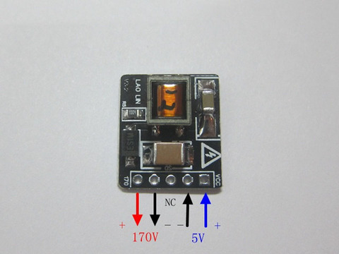 DYKB DC 5V-9V до 170V DC Повышающий Модуль питания высокого напряжения для светящейся трубки Nixie Magic Eye F QS30 IN-14 IN-12 ► Фото 1/4