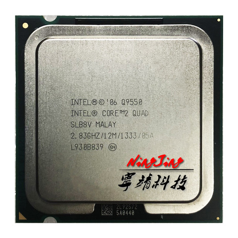 Процессор Intel Core 2 Quad Q9550 2,8 ГГц, четырехъядерный процессор 12M 95W LGA 775 ► Фото 1/1