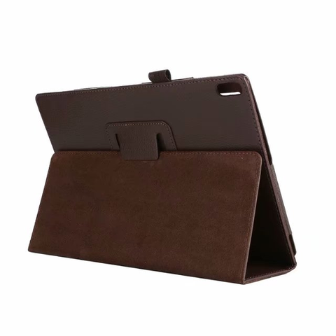 Чехол Funda Capa Tab 4 10 Plus TB-X704F X704L TB-X304F X304l PU кожаный чехол для планшета Lenovo TAB4 10 X704f X304F флип-кейс ► Фото 1/6