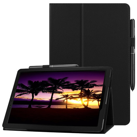 Для Samsung Galaxy Tab S4 9. 0 T830 T835 T837 SM-835 чехол для планшета из искусственной кожи с подставкой и стилусом ► Фото 1/6