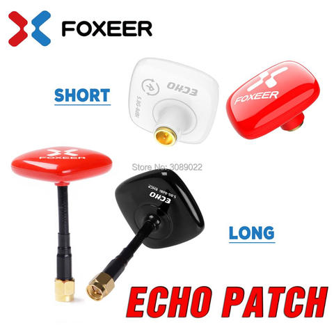 Антенна Foxeer Echo Patch/версия кабеля Echo, антенна SMA 8Dbi, антенна FPV, совместимый приемник для видеоочков Fatshark FPV ► Фото 1/6