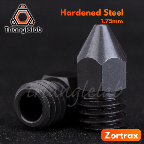 Сопла Zortrax trianglelab из закаленной стали высокой температуры для 3D-принтера Zortrax M200 M300 PEI PEEK или Carbon экструдер волокна ► Фото 1/3