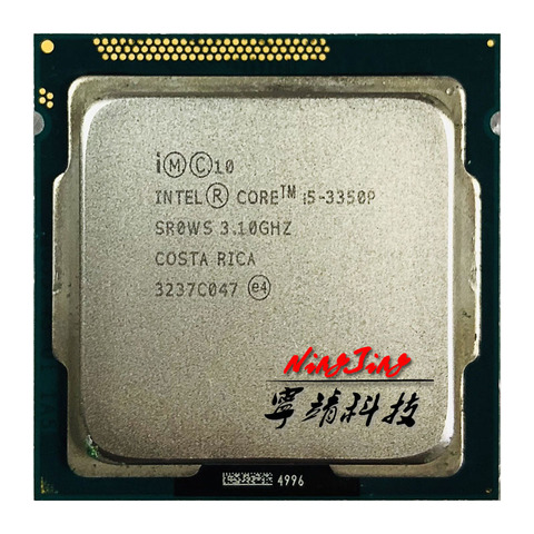 Четырехъядерный процессор Intel Core i5-3350P i5 3350P 3,1 ГГц 6 Мб 69 Вт LGA 1155 ► Фото 1/1