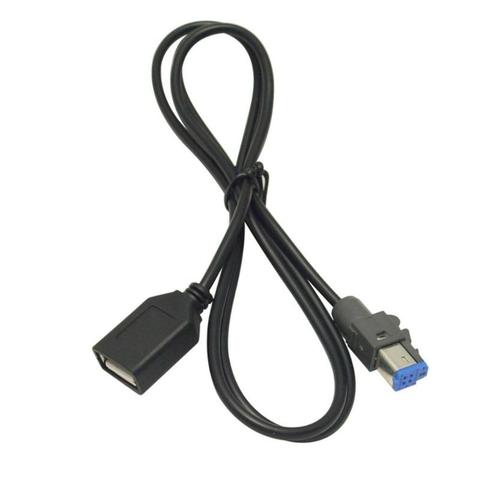 Usb-разъем для AUX-In 4pin разъем для автомобильного аудио cd-плеера кабель адаптер для Subaru Forester XV MP3 USB спикер диск Flash ► Фото 1/5