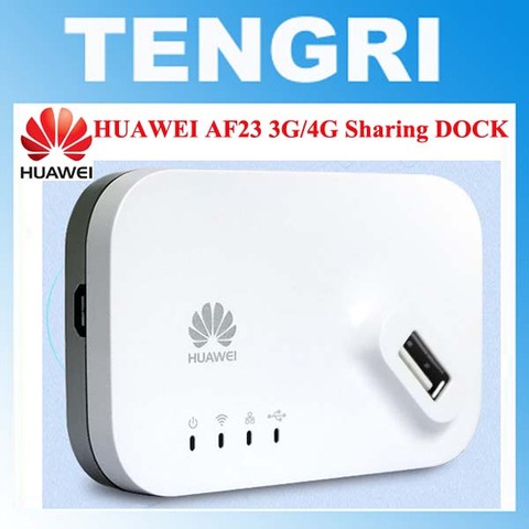 Оригинальный разблокированный Huawei AF23 300M LTE 4G LTE/3G Док-станция для совместного использования USB Wi-Fi беспроводной маршрутизатор AP Ретранслятор с портом WAN/LAN широкополосный ► Фото 1/6