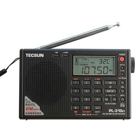 Tecsun PL310ET полный диапазон радио с широким диапазоном, цифровой демодулятор, FM/AM, стерео, радио TECSUN PL-310 ► Фото 1/1