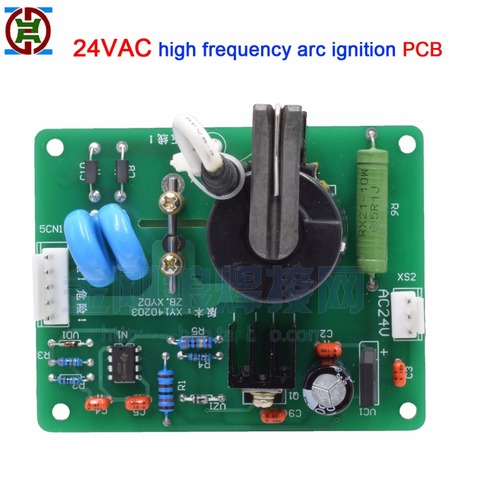 YDT 24 В высокочастотная дуговая пусковая плата, плата высокого давления, высокочастотная пластина, пожарная доска ► Фото 1/4