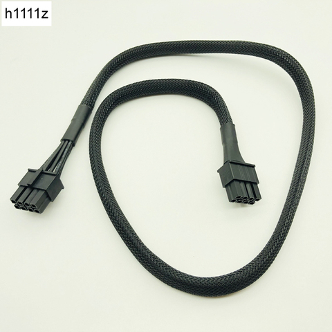 Черный 650 мм рукав 8pin кабель питания для процессора 8Pin до 8(4 + 4)-Pin модульные кабели питания для Corsair RM650X RM750X RM850X RM1000X ► Фото 1/6