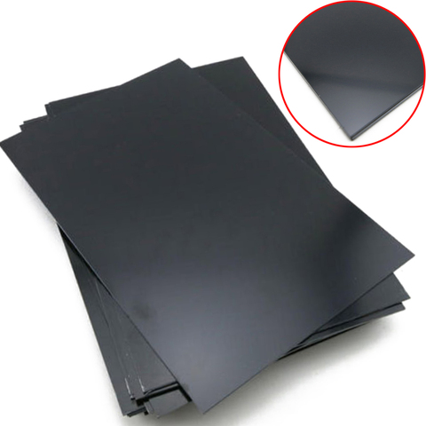Новая прочная черная пластина из АБС-пластика, плоская пластина, толщина 0,5 мм, 1 шт. ► Фото 1/5