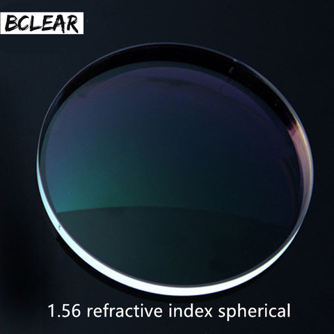 BCLEAR 1,56 Твердые сферические линзы с защитой от царапин, оптические линзы, диоптрии, близорукость, чтение, Пресбиопия, близорукость, диоптрия ► Фото 1/6
