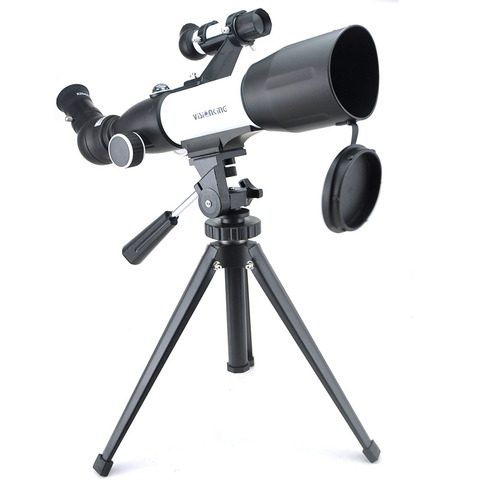 Телескоп Visionking CF50350 120X, черно-белый астрономический телескоп со штативом ► Фото 1/6