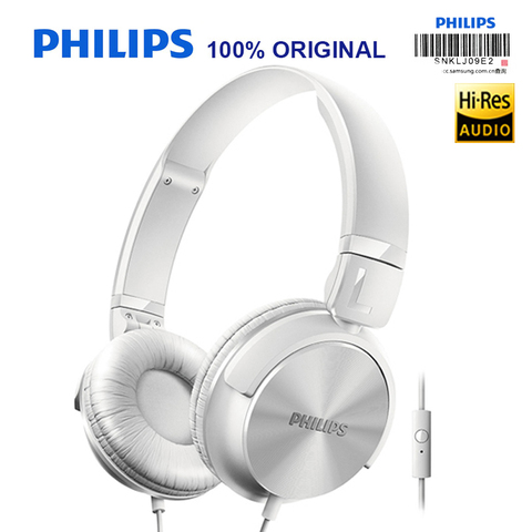 Philips SHL3065 проводные наушники с микрофоном шумоподавление провод управления головная повязка дизайн для Xiaomi Huawei официальный тест ► Фото 1/1