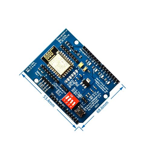 ESP8266 ESP-12 UART Wi-Fi беспроводная плата разработки для Arduino Mega UNO R3 модуль Mega 3,3 В 5 в TTL интерфейс one ► Фото 1/4
