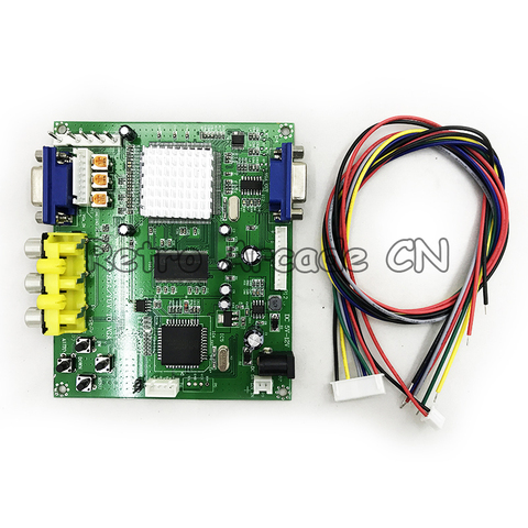 GBS-8200 Video Converter CGA / EGA / YUV / RGB для VGA Game De Arcade Jamma Monitor De LCD ► Фото 1/5