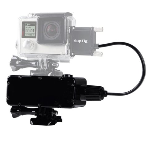 Водонепроницаемый внешний аккумулятор для экшн-камеры DJI Osmo GoPro Hero7, 6, 5, Hero 4, 3 + Xiaomi Yi 4k, 4k, Lite, SJCam, Insta360 ► Фото 1/6