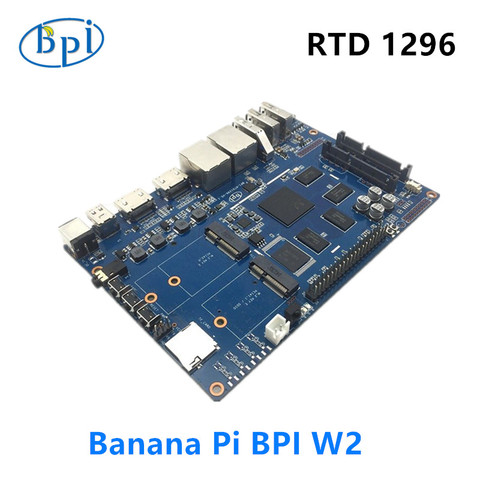 Банан Pi BPI W2 умный маршрутизатор NAS RTD1296 чип демонстрационная плата ► Фото 1/6