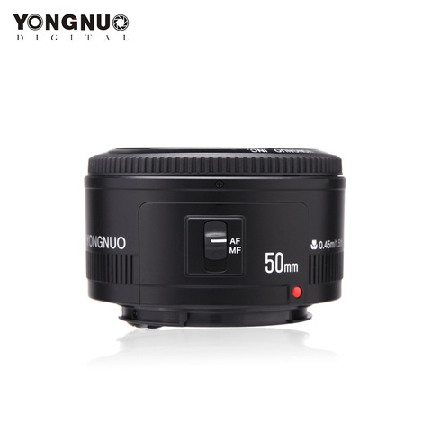 Объектив YONGNUO YN 50 мм f1.8 с автофокусом для камер Canon EOS 60D 70D 5D2 5D3 600d объектив YN EF 50 мм f/1,8 AF ► Фото 1/6