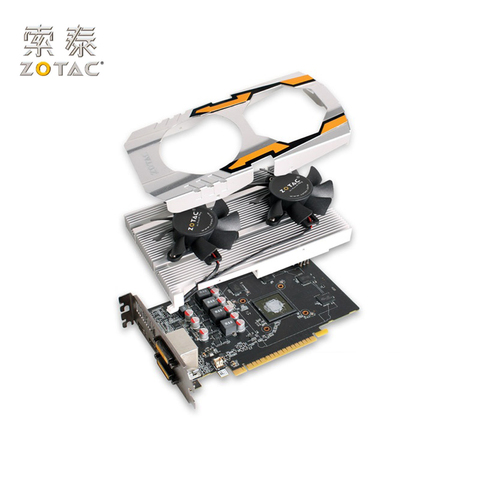 Оригинальная графическая карта ZOTAC GeForce GTX 650-1GD5 HA для NVIDIA GT600 GTX650 1GD5 1G видеокарты 128 бит GDDR5 б/у 6501GD5 5400 ► Фото 1/1