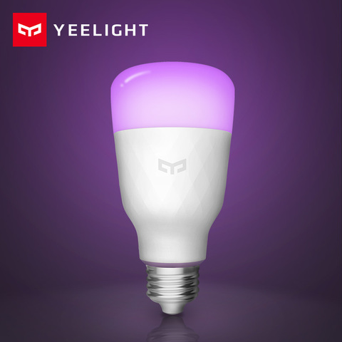 Светодиодный смарт-лампа Yeelight, новая Обновленная версия, E27 10 Вт, 800 лм, Wi-Fi, для настольной лампы, спальни через приложение, дистанционное упр... ► Фото 1/5