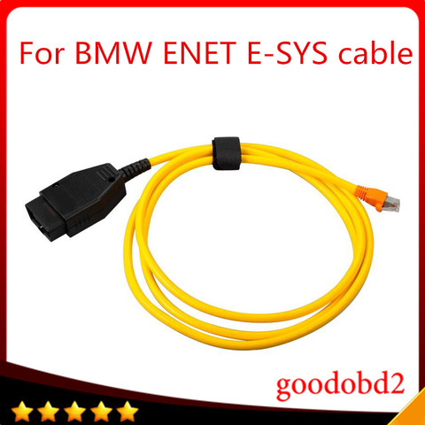 2017автомобильный Диагностический кабель для BMW ENET obd2 16pin, интерфейсный кабель ECU, диагностический кабель F-Series ESYS F25 X3 GT ► Фото 1/6
