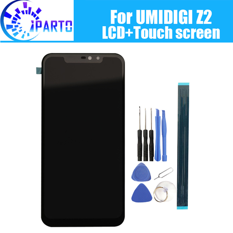 6,2 дюймовый ЖК-дисплей UMIDIGI Z2 + сенсорный экран 100% оригинальный протестированный ЖК-дигитайзер стеклянная панель для замены для UMIDIGI Z2 ► Фото 1/4