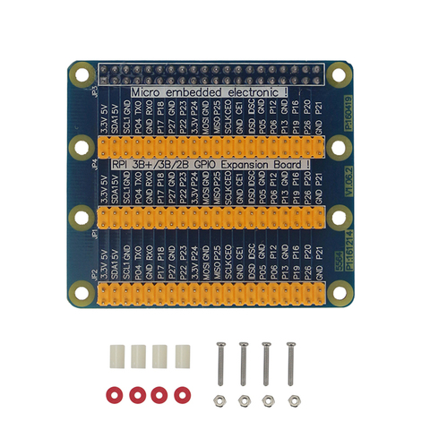 Плата расширения Raspberry Pi GPIO, 1-3 40 Pin GPIO модуль для оранжевого Pi PC Raspberry Pi 4B/3B +/3B Raspberry Pi Zero W/1,3 ► Фото 1/6