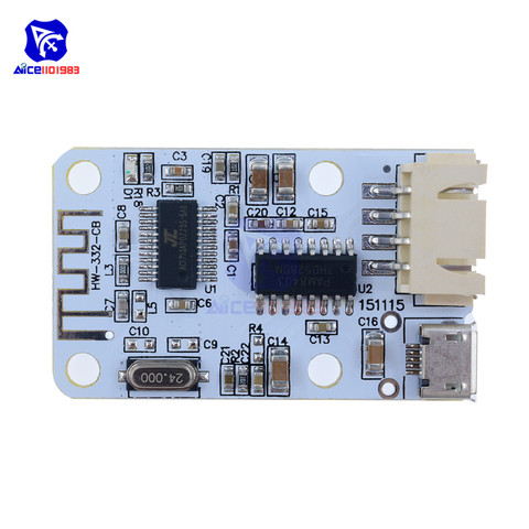 PAM8403 беспроводной модуль стереоаудиоприемника для Arduino, цифровой усилитель звука, Громкая плата, Micro USB, Bluetooth 4,0, 3 Вт + 3 Вт ► Фото 1/6