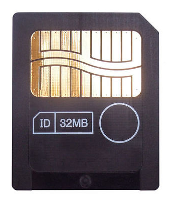 Смарт-медиа-карта TOSHIBA SmartMedia Card SM, 128 Мб/64 МБ/32 Мб, 3,3 В, карта памяти SD для электроники, не новая ► Фото 1/4