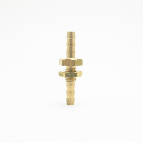 Соединительный соединитель для труб, 4 мм, латунный соединитель для топливной и газовой воды ► Фото 1/4