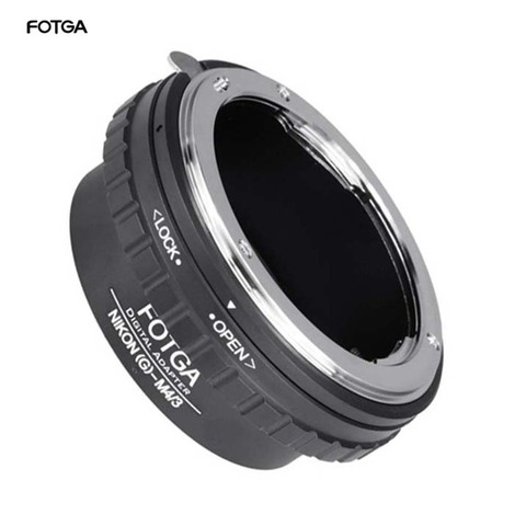 Переходное кольцо для объективов FOTGA переходное кольцо для Nikon G AF-S переходное кольцо объектива Micro 4/3 M4/3 EP1 EP2 GF1 GF2 GH1 GH2 G1 ► Фото 1/3