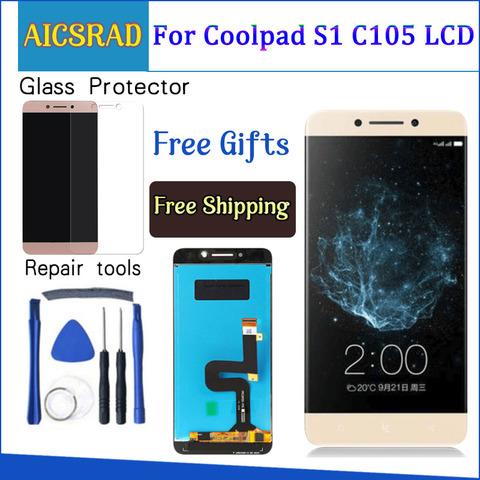 Для Letv Le Eco Cool For Coolpad S1 C105 Changer S1 C107-9 C105-8 сенсорный экран дисплей 5,5 дюйма ЖК-дигитайзер в сборе ► Фото 1/5