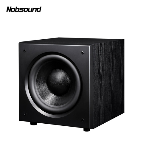 Nobsound SW-120 Wood PMPO 400 Вт 12-дюймовый активный сабвуфер, колонки для компьютера, MP3 ► Фото 1/6