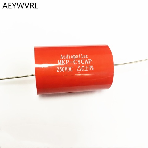 22 мкФ 250VDC аудио класса Axial MKP конденсатор для гитарных усилителей ► Фото 1/1