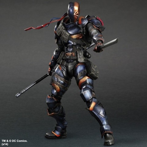 Фигурка персонажа Play Arts 27 см DC Deathstroke, Игрушечная модель ► Фото 1/1