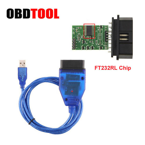 FT232RL CH340 чип, опция VAG USB кабель OBD2 Диагностический интерфейс USB OBD 2 OBDII автоматическое сканирование OBD шнур для Audi для VAG серии ► Фото 1/6