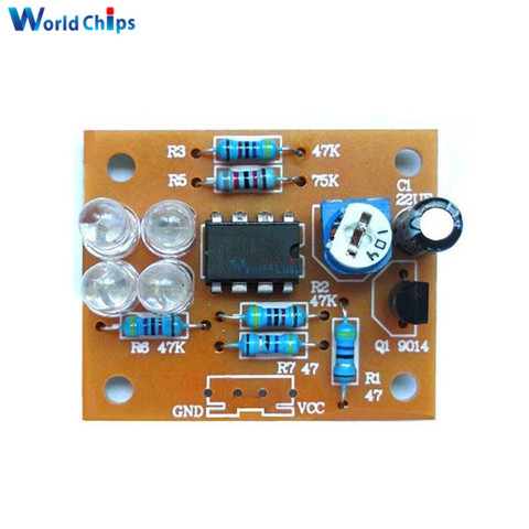 LM358 комплект светодиодных дыхательных ламп, электронный серийный комплект, электронные комплекты, запчасти для рукоделия, комплект для рук... ► Фото 1/6