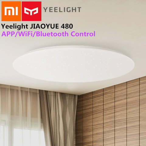 Потолочный светильник Yeelight JIAOYUE 480 Light Smart APP/WiFi/Bluetooth светодиодный потолочный светильник 200-240 в пульт дистанционного управления ► Фото 1/1